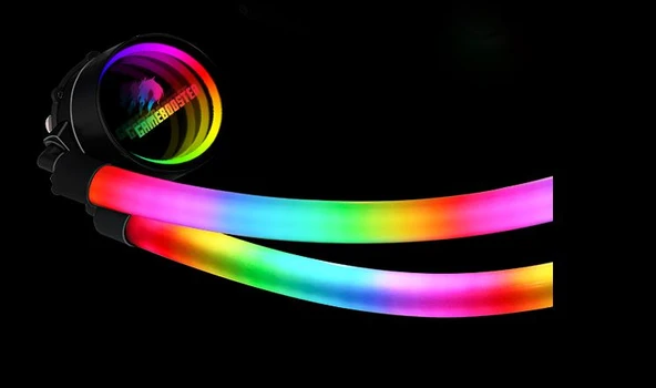 Gamebooster Fan Cpu Sıvı Soğutucu Infınıty 240 Argb 120Mm Siyah - 4