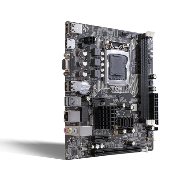 Oem Anakart H81 Ddr3 M2 Sata Hdmı Vga Ses Lan 1150P (4.Nesil) - 2