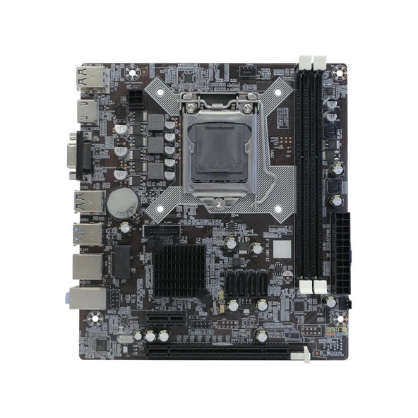 Oem Anakart H81 Ddr3 M2 Sata Hdmı Vga Ses Lan 1150P (4.Nesil)