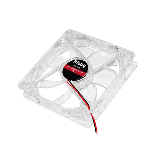 Frısby Fan Kasa Fcl-F12C 12 Cm Fan Şeffaf 4-Led