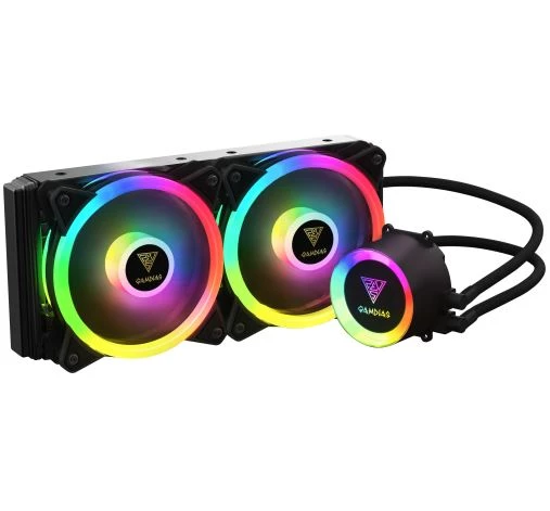 Gamdıas Fan Cpu Sıvı Soğutucu M2-240 Argb 240Mm