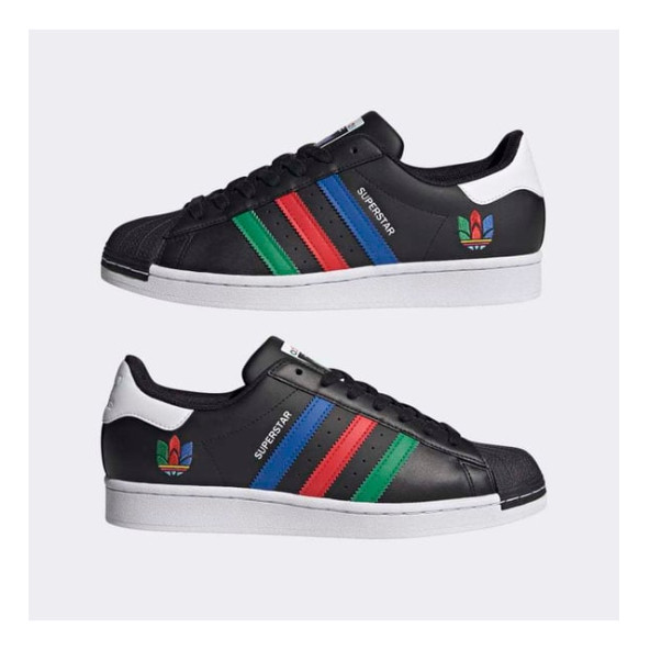 Adidas Günlük Unisex Superstar Foundatıon Spor Ayakkabı FU9520 Siyah