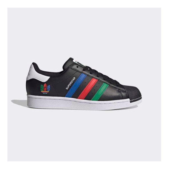 Adidas Günlük Unisex Superstar Foundatıon Spor Ayakkabı FU9520 Siyah - 3