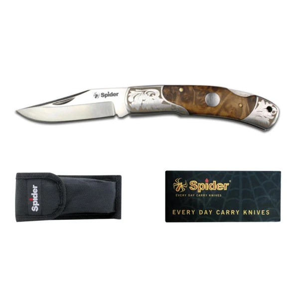 Spider Paslanmaz Kilitli Çakı D059YW-2