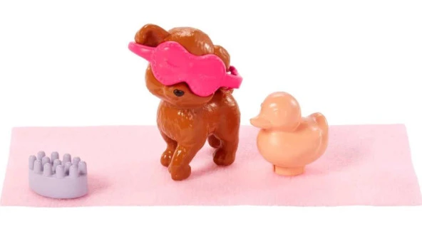 Barbie Spa Günü GKH73-HKT90, Banyo Aksesuarlı Model Oyuncak Bebek - 3