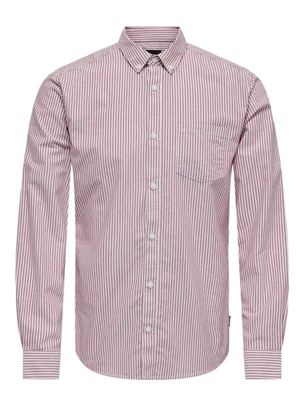 ONLY&SONS Erkek Çizgili Gömlek 22027766 - 6