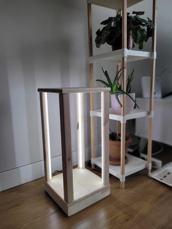 Gia Concept Ahşap Lambader - 2