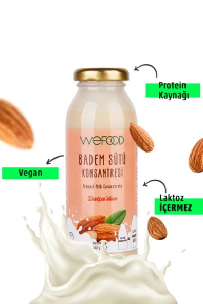 Badem Sütü Konsantresi - 240 Gr