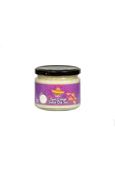 De&co Texmex Sour Cream Salsa Dip Sos 300gr.