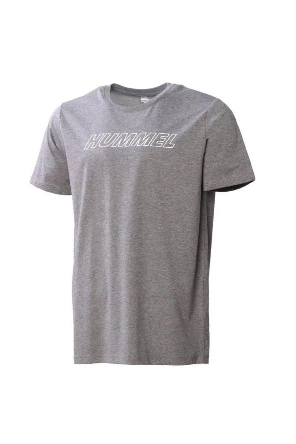 T-te Callum Cotton Erkek Gri Baskılı Bisiklet Yaka Tişört - Resim 2