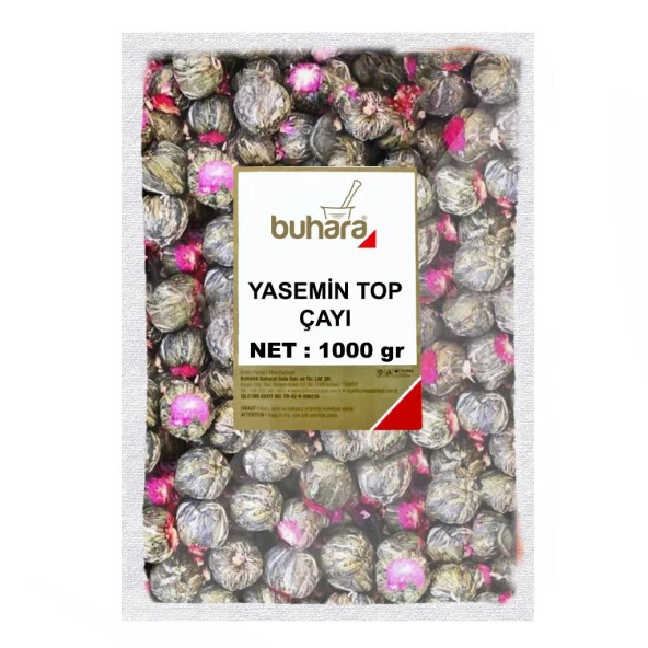 BUHARA YASEMİN TOP ÇAYI 1000 GR