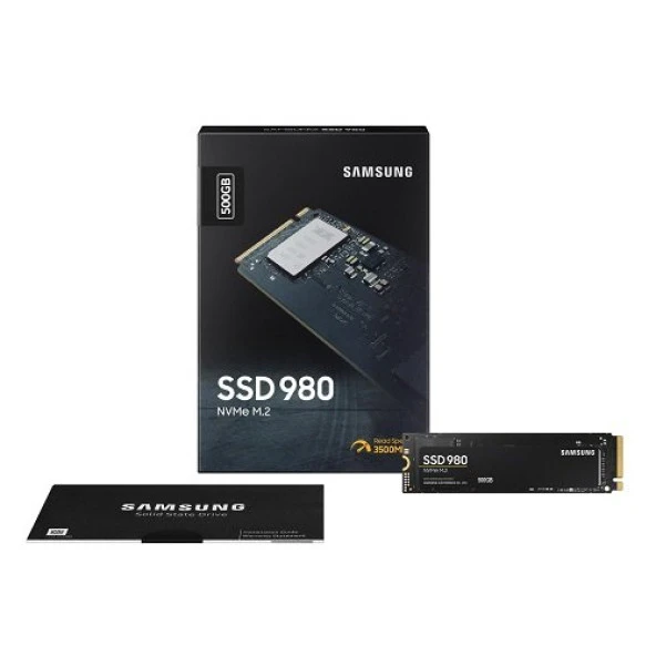 SAMSUNG 980 M.2 500GB PCIE NVME M.2 3100/2600 SSD MZ-V8V500BW PCIe 4