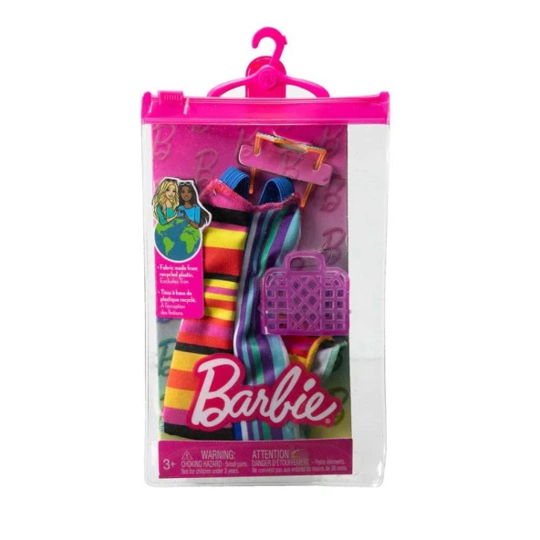Barbie Kıyafet Koleksiyonu GWC27-HJT22, Oyuncak Bebekler İçin Kıyafet Aksesuarı