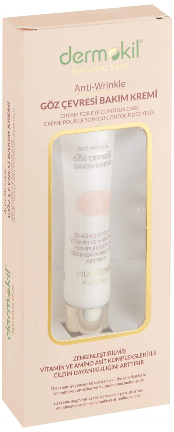 Dermokil Göz Çevresi Bakım Kremi (15 ml) - 3