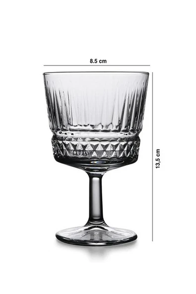 Paşabahçe 440455 Elysia 4'lü Ayaklı Kokteyl Bardak 260 cc - Resim 3