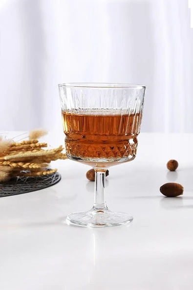 Paşabahçe 440455 Elysia 4'lü Ayaklı Kokteyl Bardak 260 cc ürün görseli 1