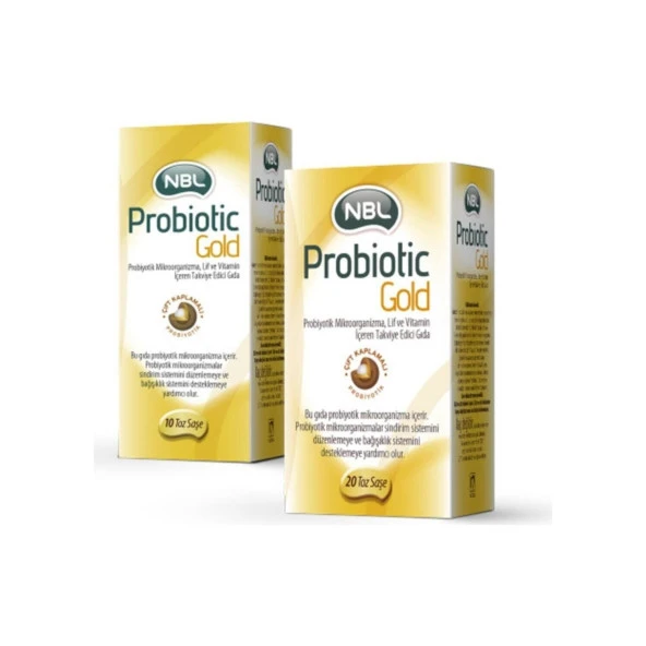 NBL Probiotic Gold 20 Şase X 2 ADET