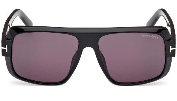 Tom Ford TF11101S 01A 58 Unisex Güneş Gözlüğü - Resim 3