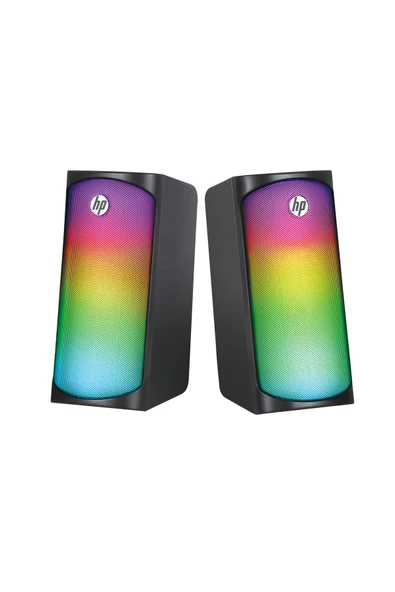 HP DHE-6004 2.0 Kablo ve Bluetooth RGB Speaker