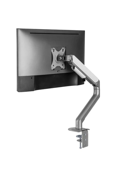 Twisted Minds TM-63-C06 Mekanik Amortisör Düz/Kavisli Ekran 17"-32" Max 9 Kg Tek Monitör Kolu