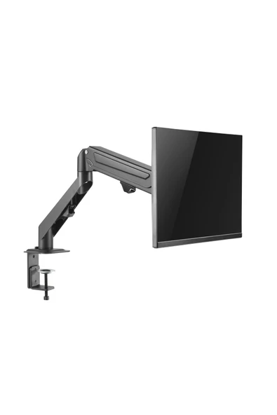 Twisted Minds TM-25-C06 Gaz Amortisörlü Düz/Kavisli Ekran 17"- 27" Max 6,5kg Tek Monitör Kolu