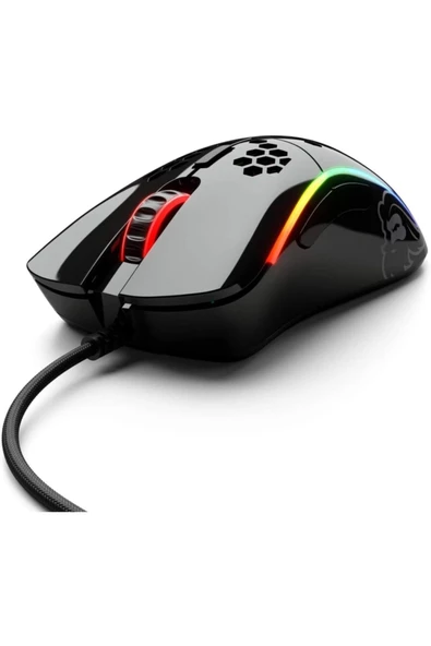 Glorious Model D Minus Kablolu Oyuncu Mouse Parlak Siyah