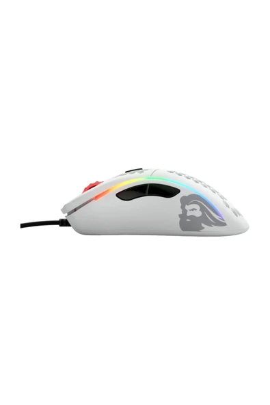 Glorious Model D Kablolu Mat Beyaz Rgb Oyuncu Mouse 69gr - Resim 2