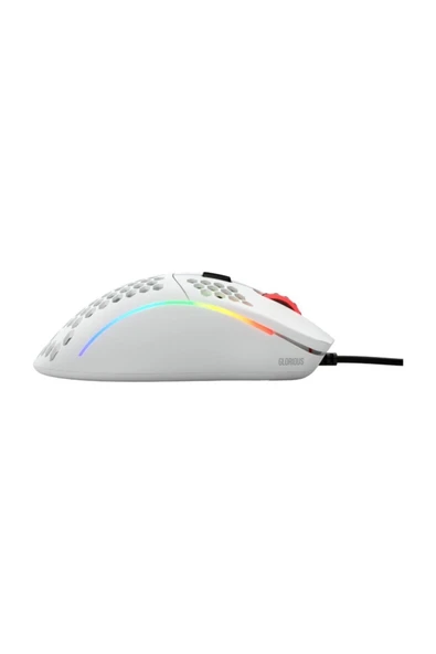 Glorious Model D Kablolu Mat Beyaz Rgb Oyuncu Mouse 69gr - Resim 3