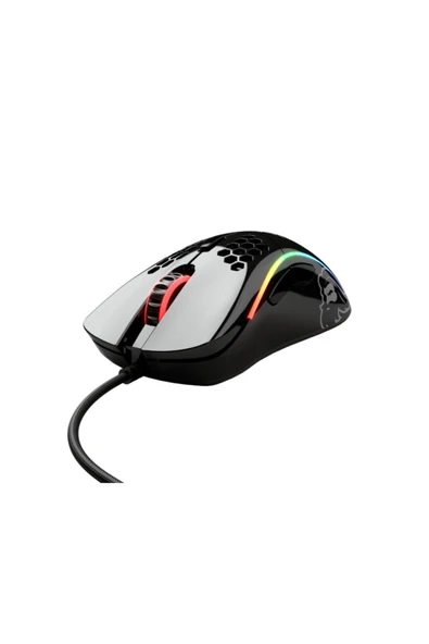 Glorious Model D Kablolu Parlak Siyah Rgb Oyuncu Mouse 69gr - 1