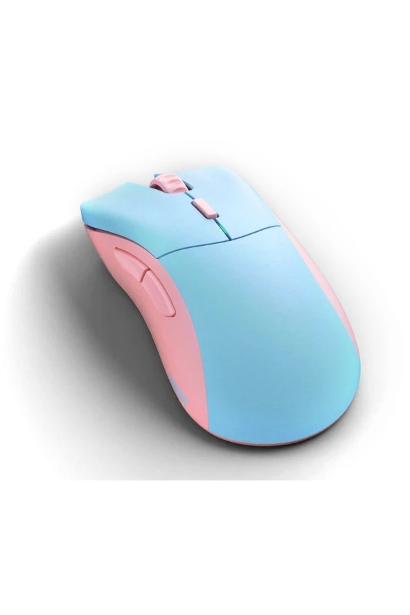 Glorious Model D Uyumlu Pro Skyline Kablosuz Pembe/Mavi Gaming Mouse - Resim 3