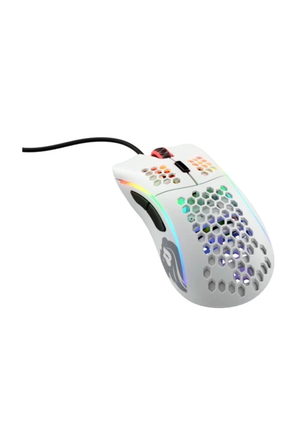 Glorious Model D Kablolu Mat Beyaz Rgb Oyuncu Mouse 69gr