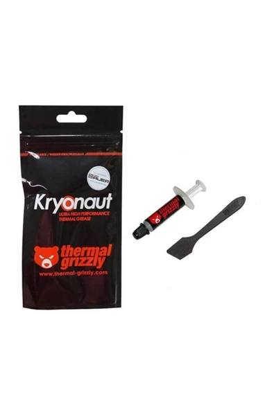 Thermal Grizzly Kryonaut 1gr 12.5W - Yüksek Performanslı Termal Macun