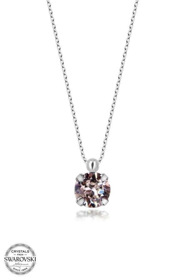 Swarovski Crystal Kadın SS Gümüş Kolye - 1