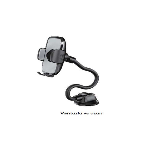 Araç Içi Vantuzlu Telefon Tutacağı Araba 360 Derece Klipsli Jp-1039 - 2