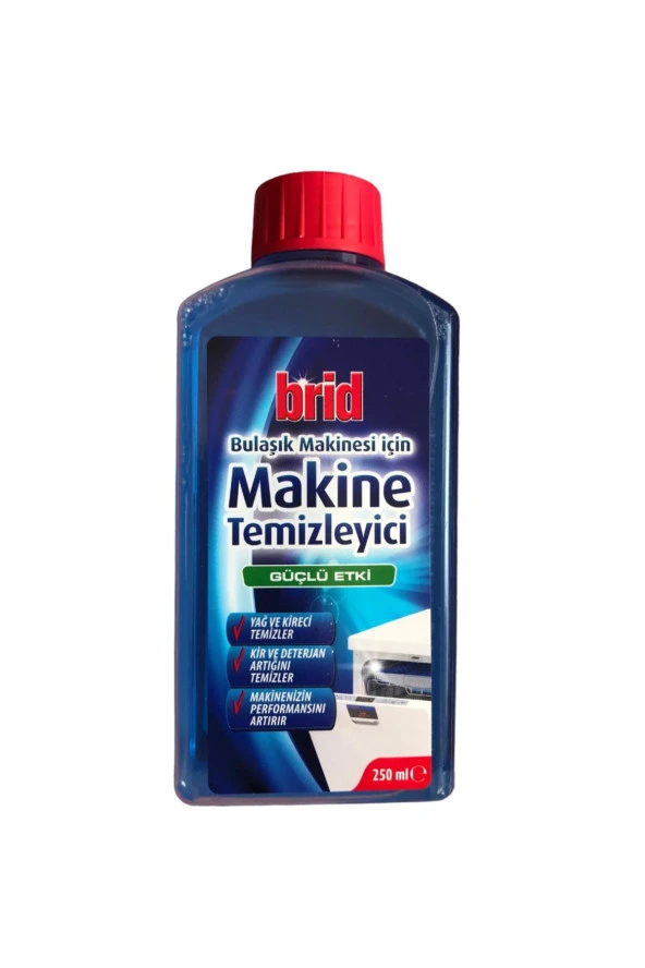 BRİD Bulaşık Makinesi Temizleyici 250 Ml 3 Adet