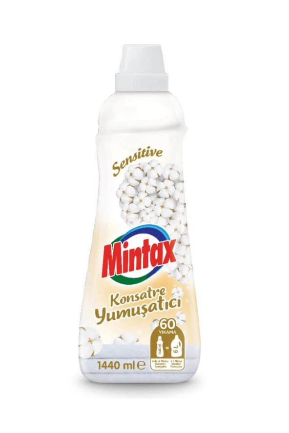 MİNTAX Sensitive Yumuşatıcı 1440 Ml