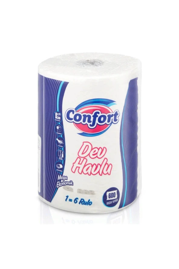 CONFORT Dev Havlu 600 Yaprak 2 Adet