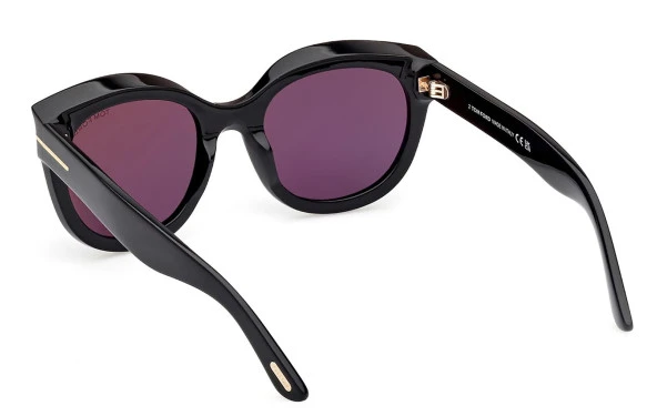 Tom Ford TF1114S 01A 54 Kadın Güneş Gözlüğü - Resim 3