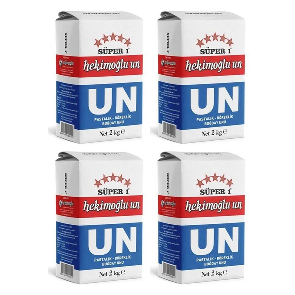Hekimoğlu Un 2 kg 4 lü - 1