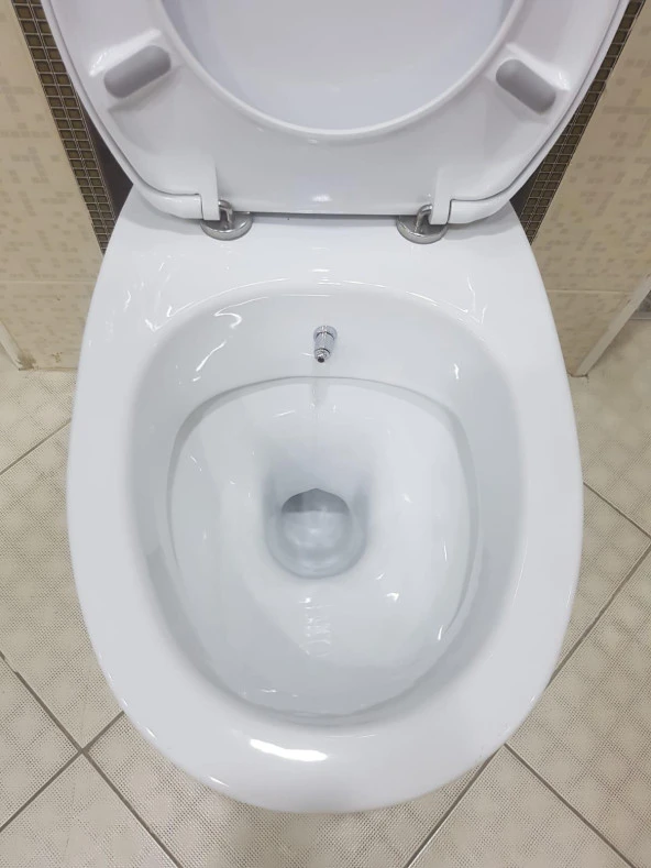 Serel Basic 52 cm Asma Klozet+Serel Fulya Akdeniz Thermoplast Klozet Kapağı - 3