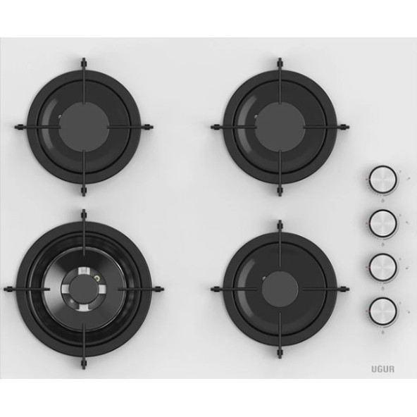 UĞUR YENİ FRY ART CAM SET BEYAZ (UAD 6022D BA4D-UAO 6541W1 BCO EDR1-UAF 6011D BCPET) - 4