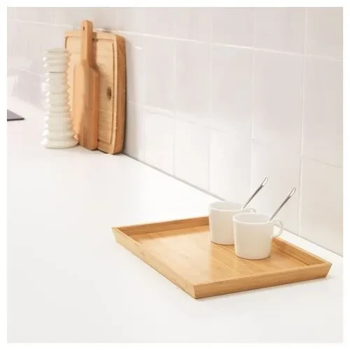 IKEA OSTBIT Bambu Tepsi Çay Kahve Servis Sunumu 25x33 cm - Resim 2