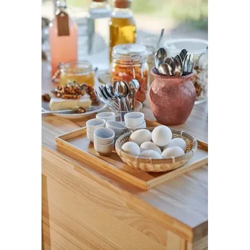 IKEA OSTBIT Bambu Tepsi Çay Kahve Servis Sunumu 25x33 cm - Resim 4