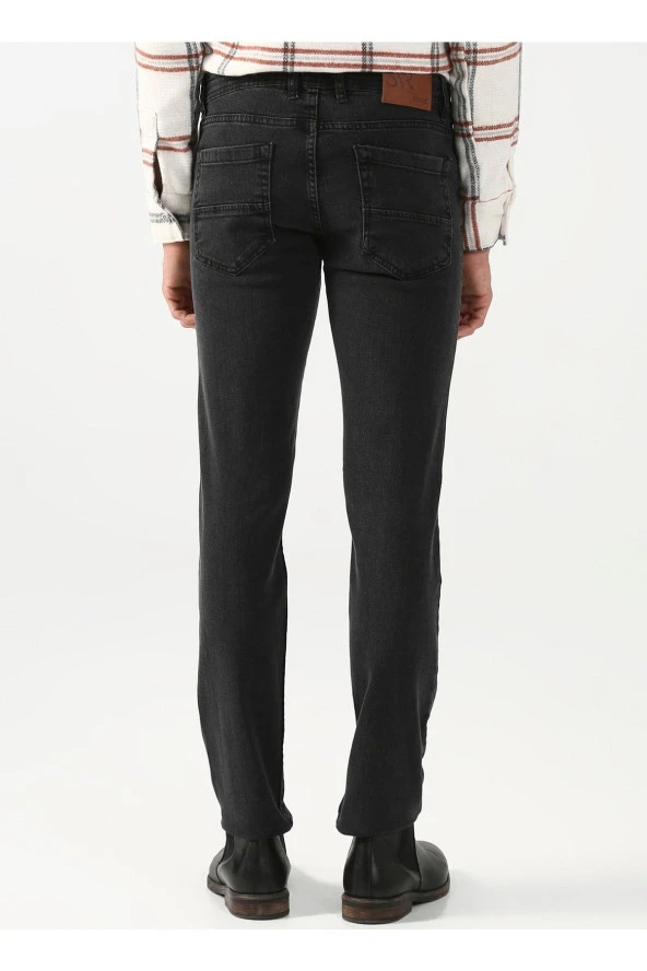 Normal Bel Normal Paça Slim Fit Gri Erkek Pantolon Pn2016600113 - Resim 4