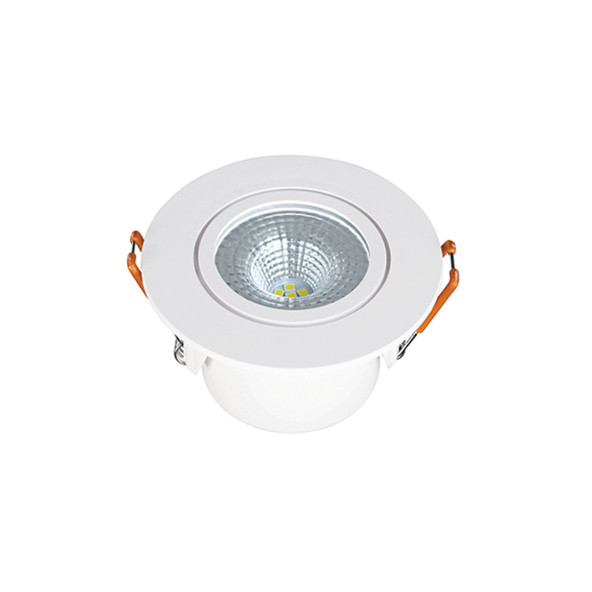 Global K2 KDL107 5W 6500K Beyaz Yuvarlak Cob Ledli Spot Armatür - 1