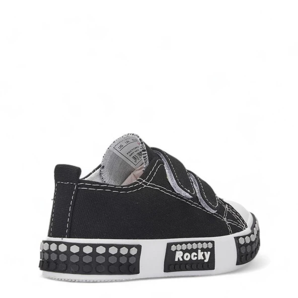 Albishoes Unisex Çocuk Kız Erkek Yazlık Hafif Rahat Taban Keten Cırtlı Sneaker Spor Ayakkabı (21-30) - 4