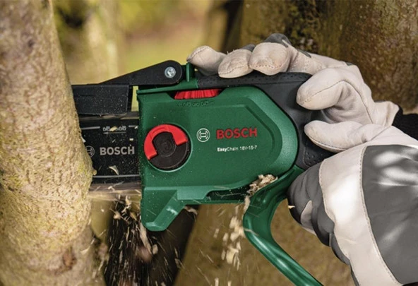 Bosch Easychain 18V-15-7 Şarjlı Zincirli Budama Makinası Solo - 06008B8901 - 3