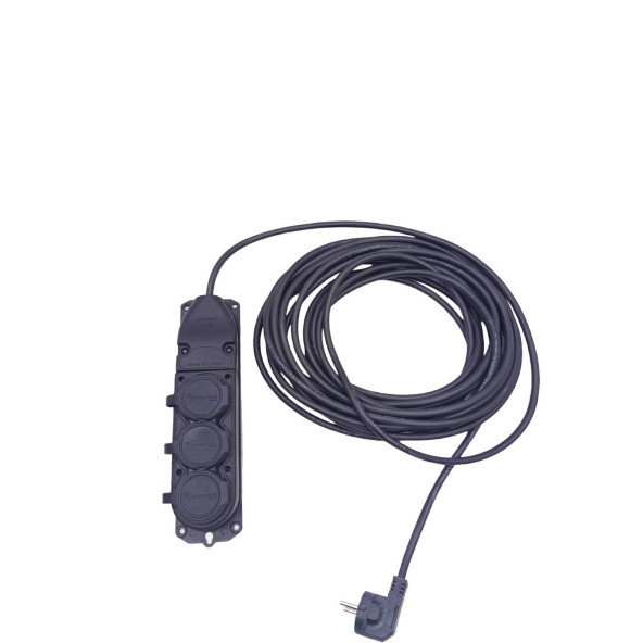 Cca Kablolu İkili Kauçuk Grup Priz 3 X 1,5 10 Mt