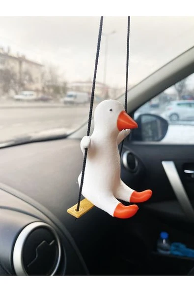 Sallanan Ördek Dikiz Ayna Süsü Yeni Trend Araba Süsü ürün görseli 1