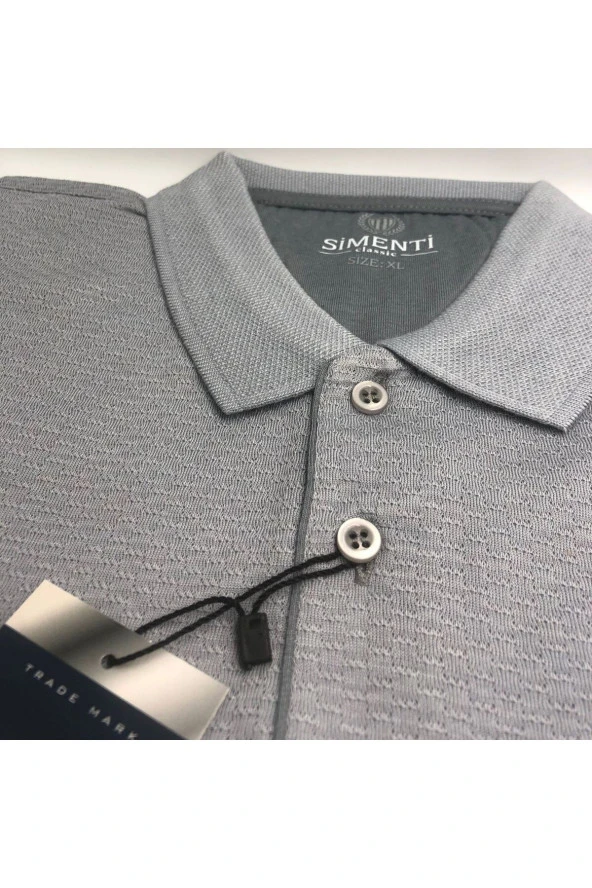 PREMİUM YENİ SEZON SİMENTİ POLO YAKA T-SHİRT - Resim 2